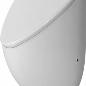 Duravit Urinal Fizz, Zulauf von hinten absaugend, für Deckel, weiss